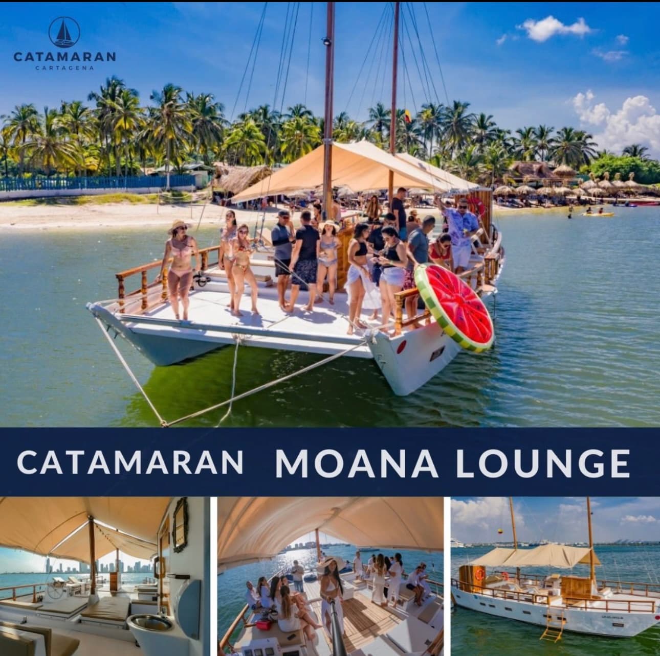 Catamarán Moana Lounge - Vista 1