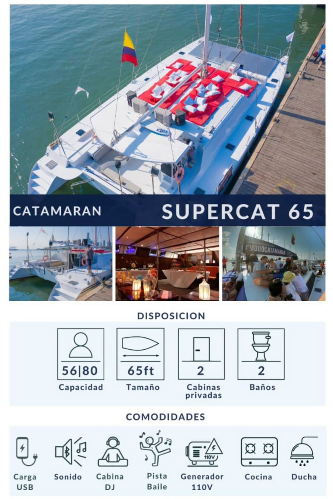 Catamarán Supercat 65 - Vista 7